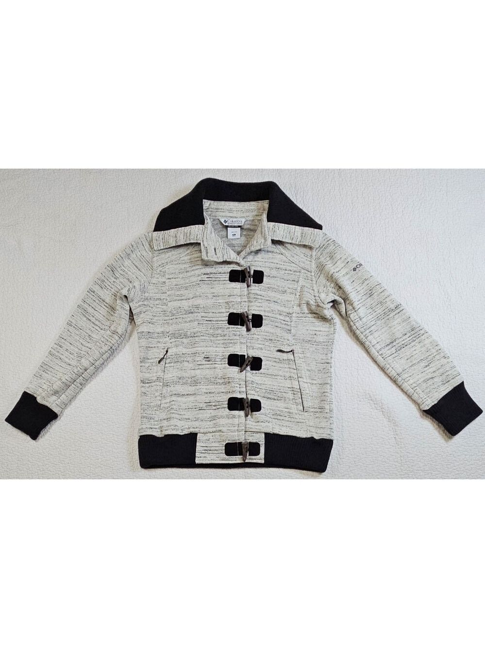 Columbia Fleece Lined Toggle Sweater